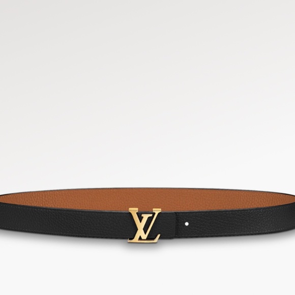 MINT Louis Vuitton LV Initial 30 mm 1.2” Reversible Women Belt Size 80 - Picture 10 of 12